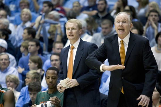 Eric Konkol, Jim Larranaga; UNC