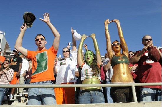 2011 Miami Hurricanes Football @ Florida State by J.C. CaneShooter Ridley