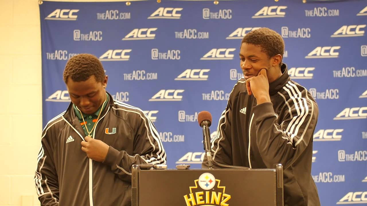 Artie Burns & Joe Yearby | Post Game Interview | Pitt