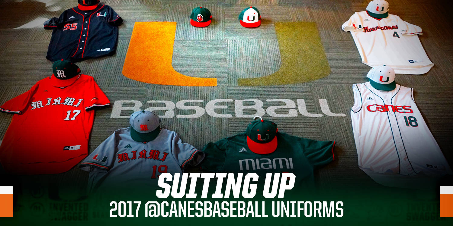 2017 @CanesBaseball Uniforms