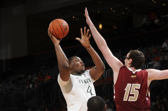 No. 8 Men's Basketball vs. Boston College