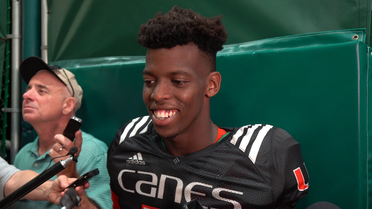 N'Kosi Perry | Post Practice Presser | 10.2.18