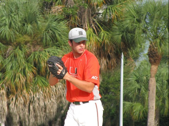 Kevin Youst at the Orange-Green World Series Wednesday afternoon at Alex Rodriguez Park.