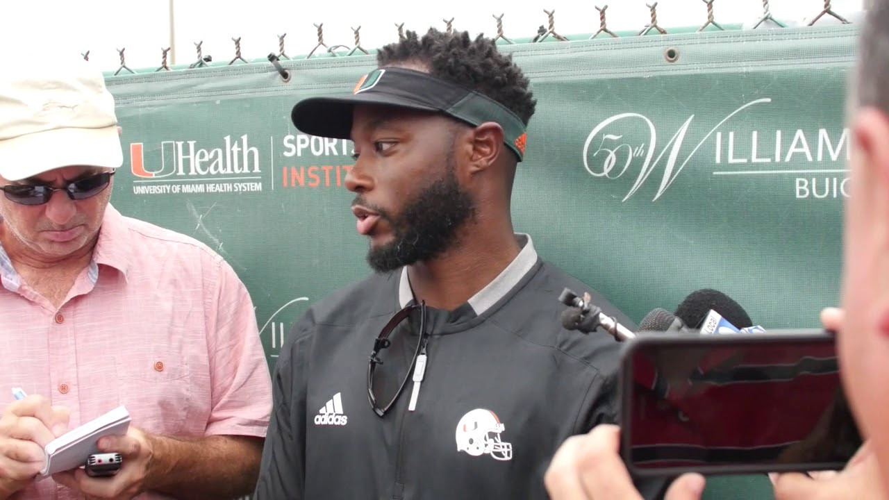 Thomas Brown | Post Practice Presser | 9.11.18