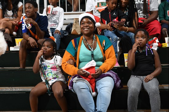 Canes Welcome Guests from Lotus House to Game