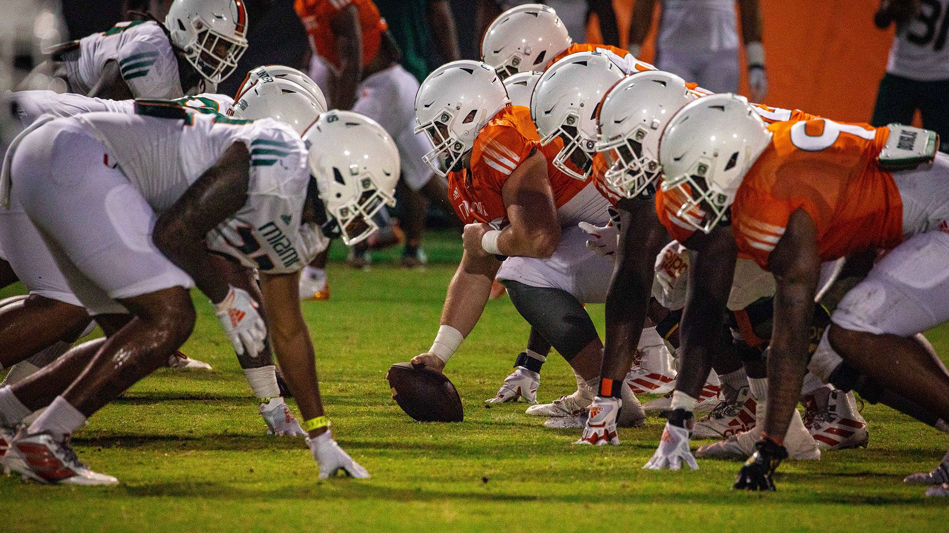 Canes Ready to Turn It Up in First Scrimmage