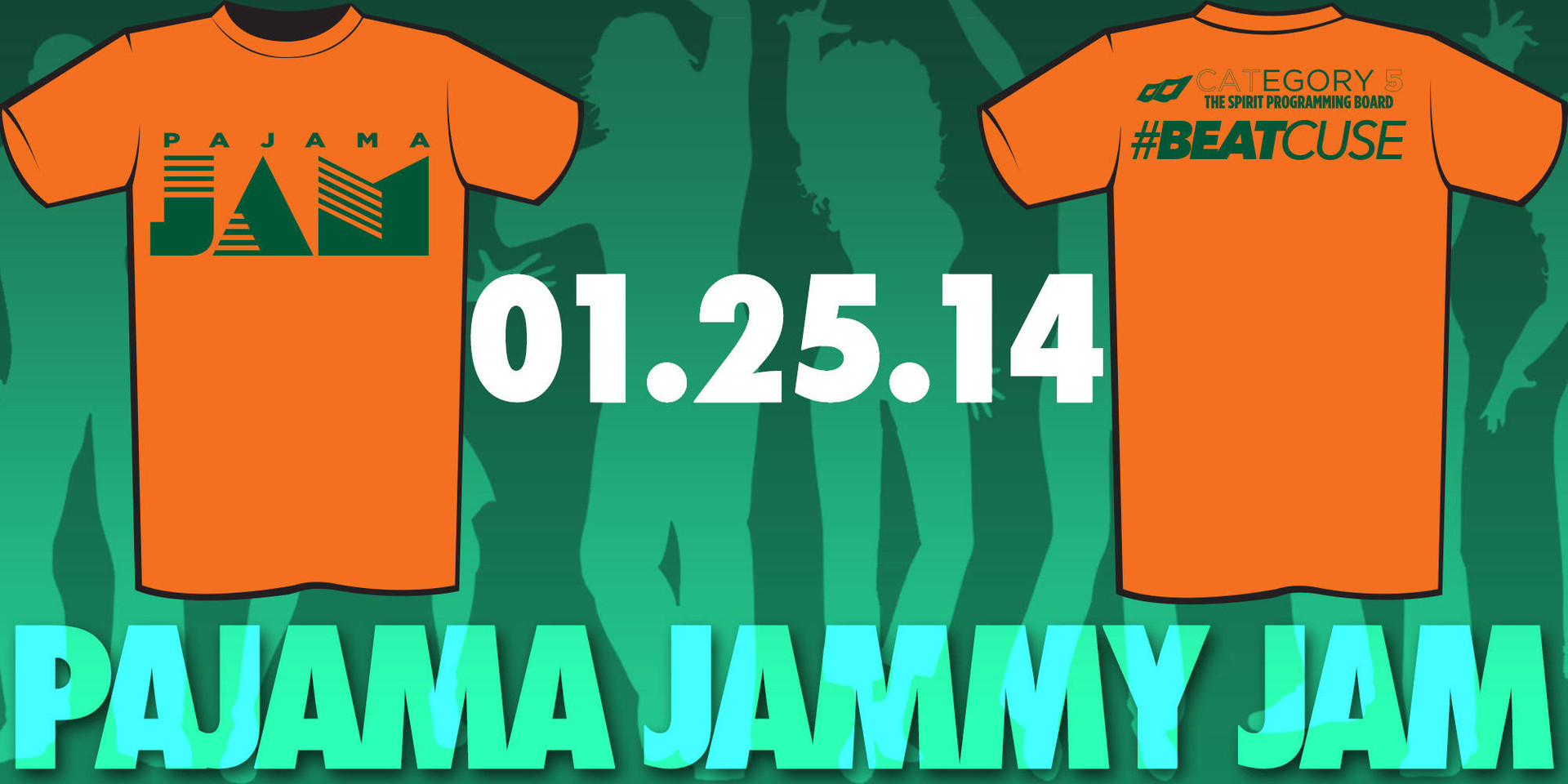 Pajama Jam and T-Shirts at Syracuse-UM