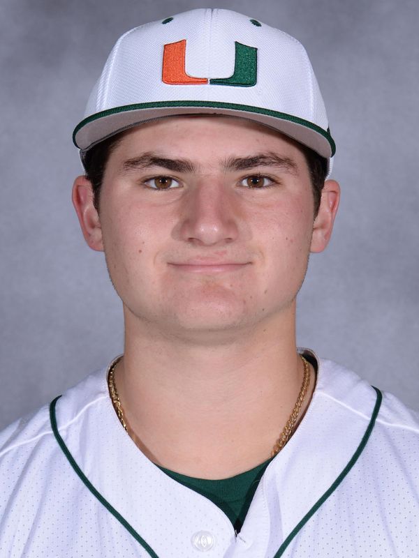 Joe Sparber - Baseball - University of Miami Athletics