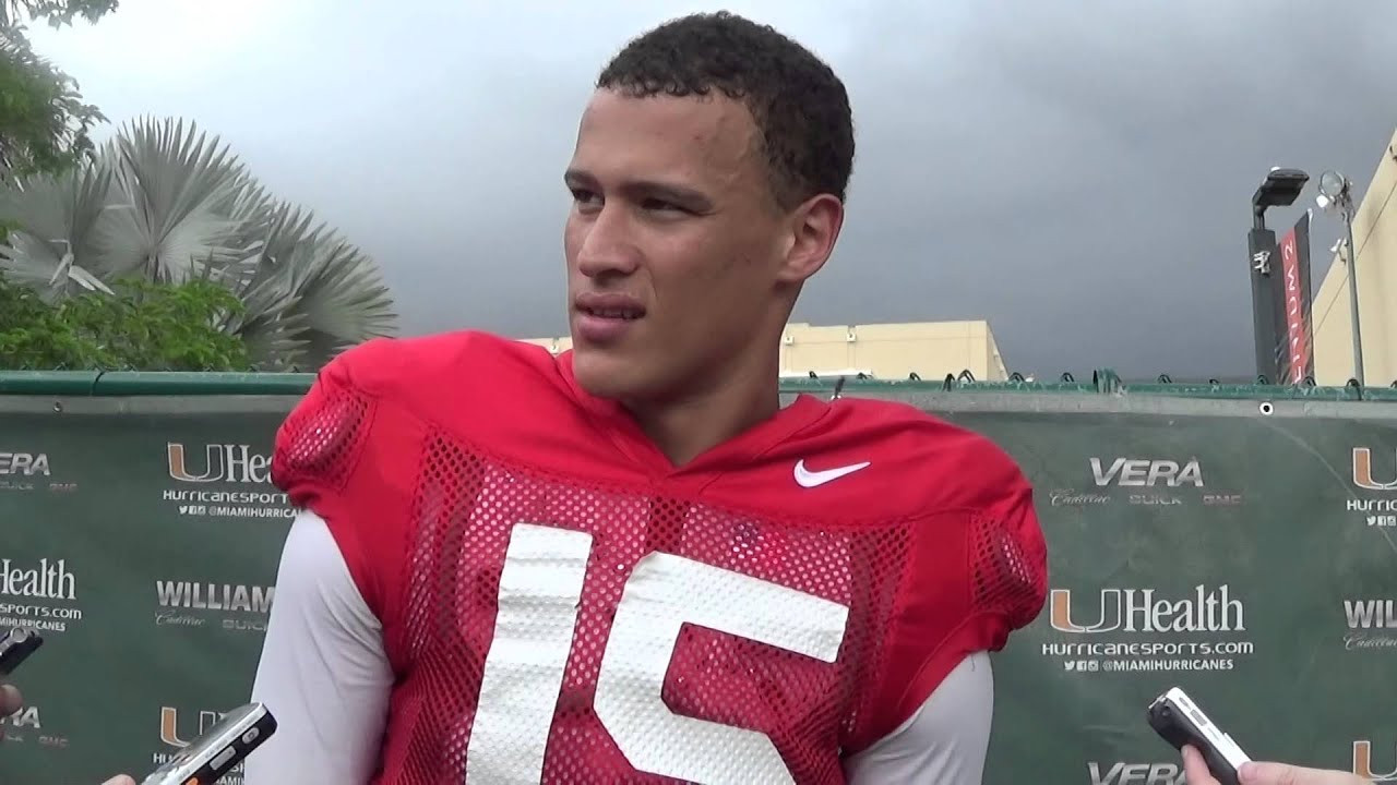 Brad Kaaya - Spring Practice (Feb. 28)