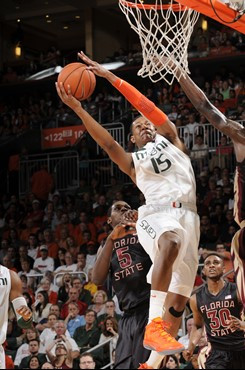 2012 Miami Hurricanes Men's Basketball vs Florida State