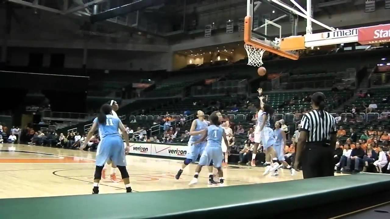 Miami vs. UNC Highlights - Feb. 8, 2012