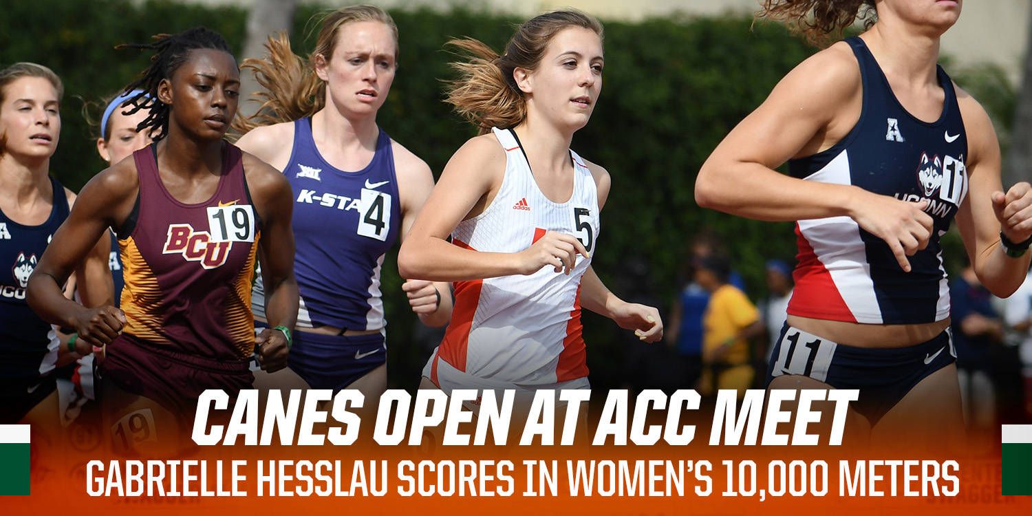 @CanesTrack Opens at ACC Outdoor Championships