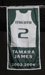 Tamara James' Honored Jersey Ceremony Photo Gallery