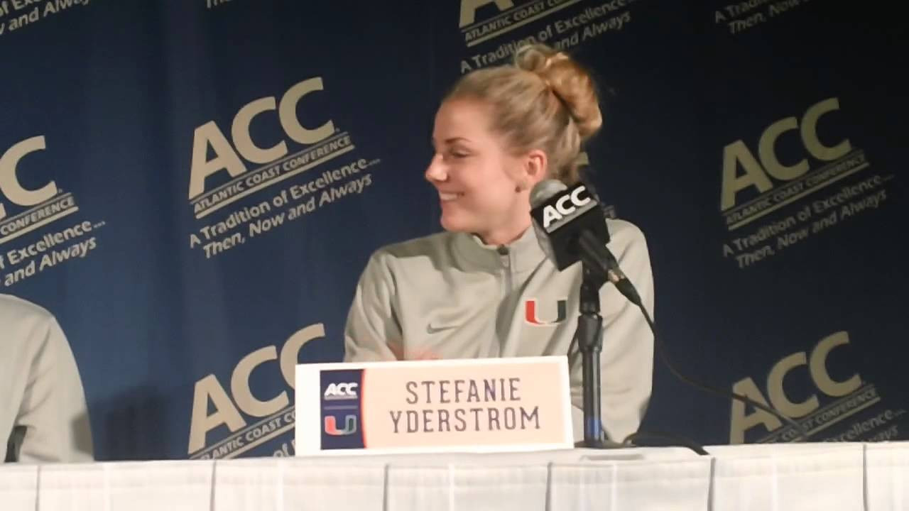 Katie Meier, Morgan Stroman and Stefanie Yderstrom 2012 ACC Media Day - Part 2