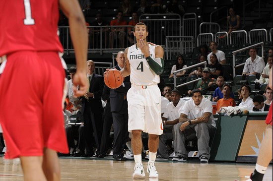 2012 Miami Hurricanes Men's Basketball vs Rutgers