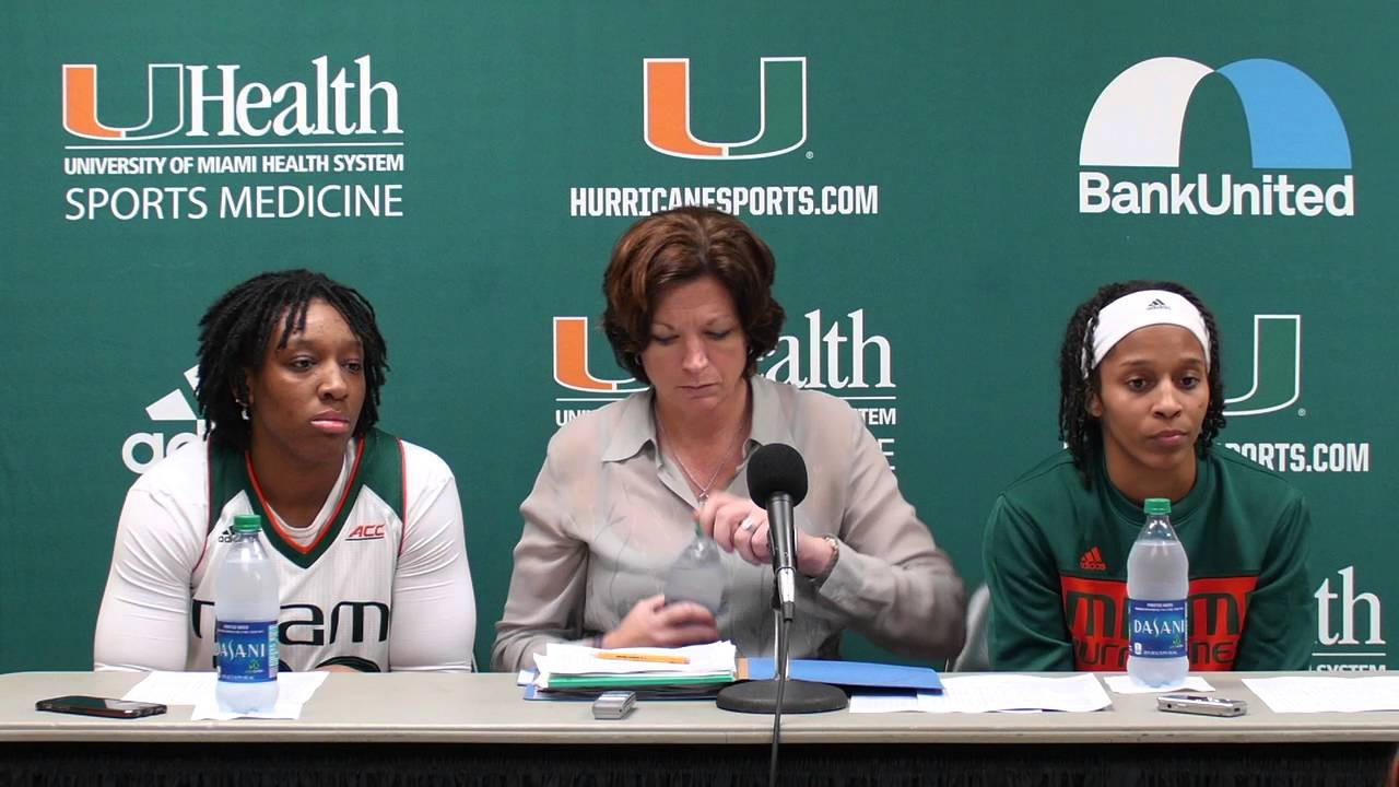 Women's Basketball Post Game | Pittsburgh | 1.7.15