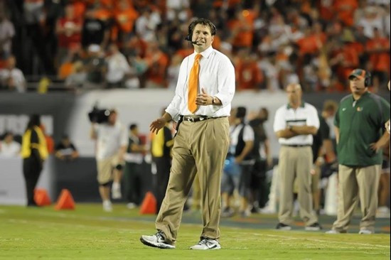 2011 Miami Hurricanes Football vs Ohio State Al Golden