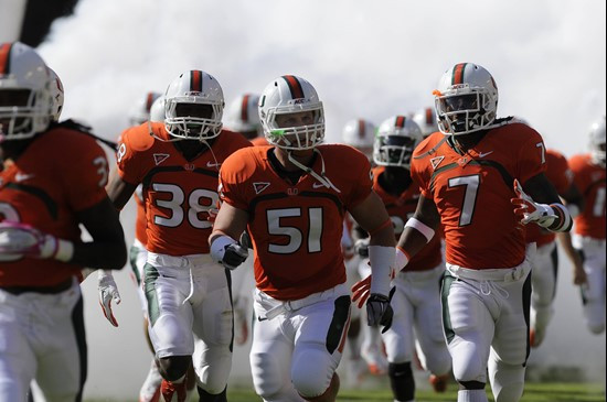 2011 Miami Hurricanes Football vs Georgia Tech