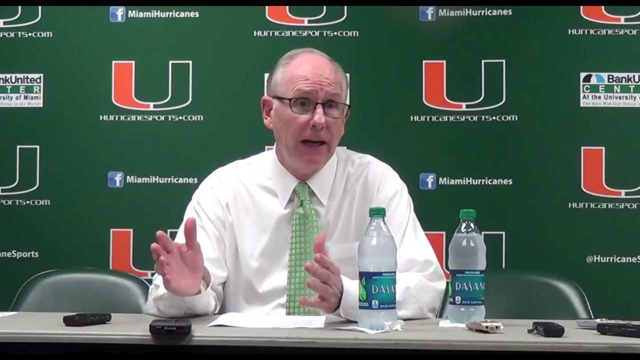 Jim Larrañaga - Postgame Notre Dame