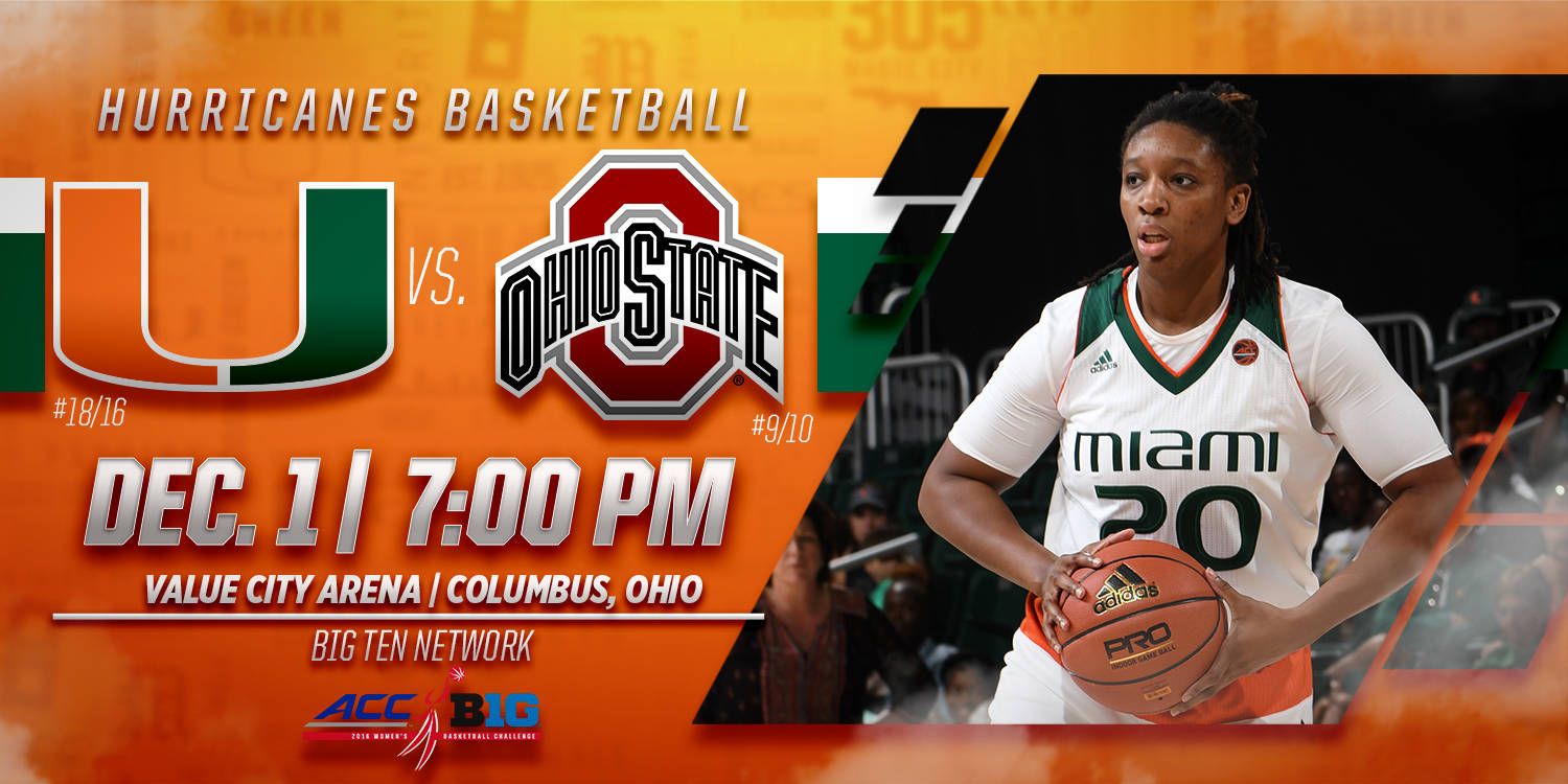 @CanesWBB Heads to Ohio State for Top-20 Showdown