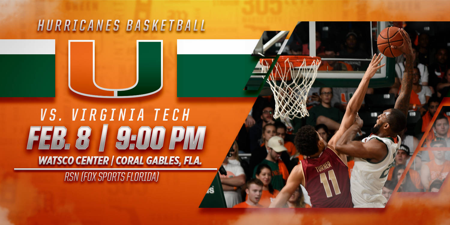 Game Day: Virginia Tech at Miami - Feb. 8