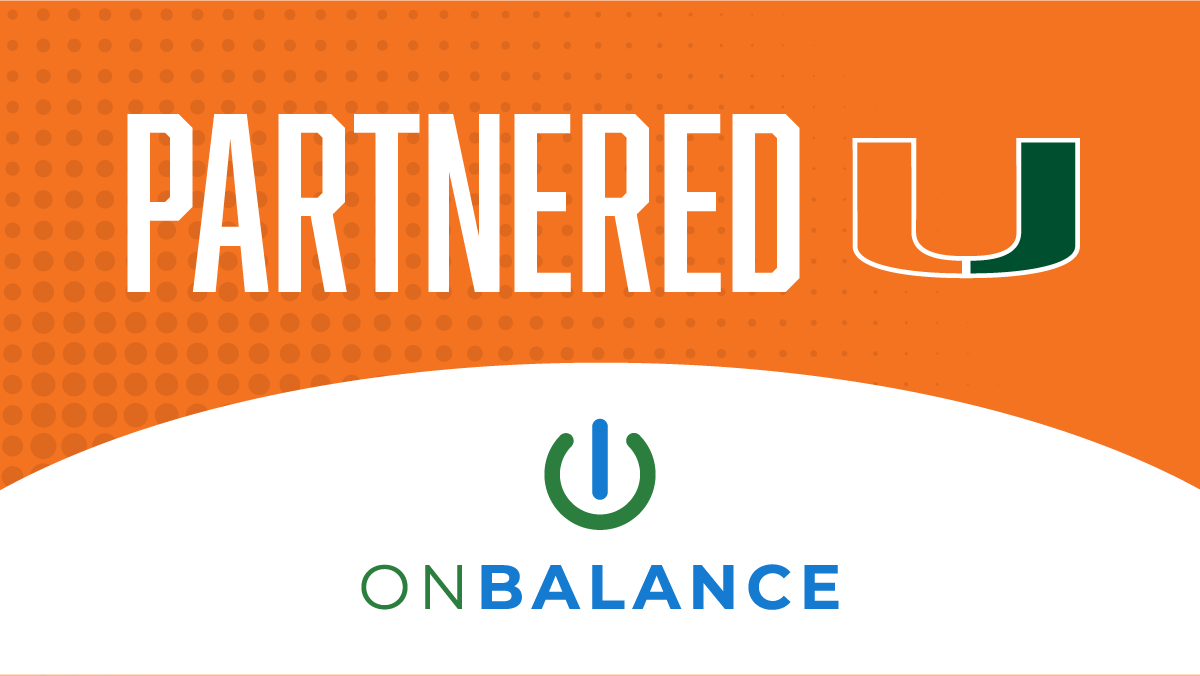 OnBalance Health Announces Partnership with University of Miami Athletics