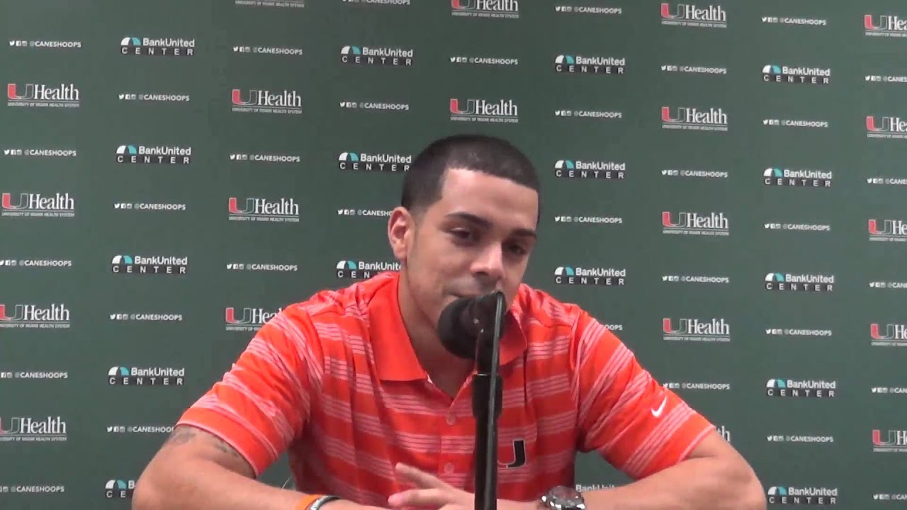 Angel Rodriguez Talks Pregame Versus ND (Jan. 15)