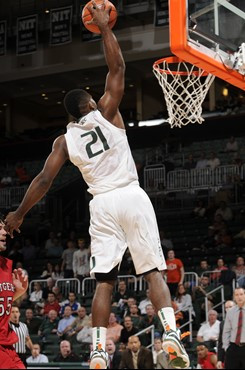 2012 Miami Hurricanes Men's Basketball vs Rutgers