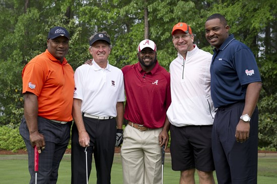 Heisman Trophy winners at the 2013 Chick-fil-A Bowl Challenge