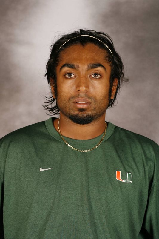 Vivek Subramanian - Men's Tennis - University of Miami Athletics