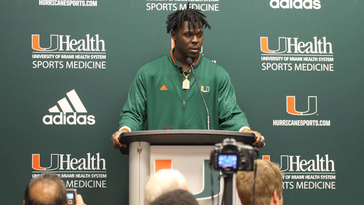 Chad Thomas | Post Game Presser Virginia Tech | 10.17.15