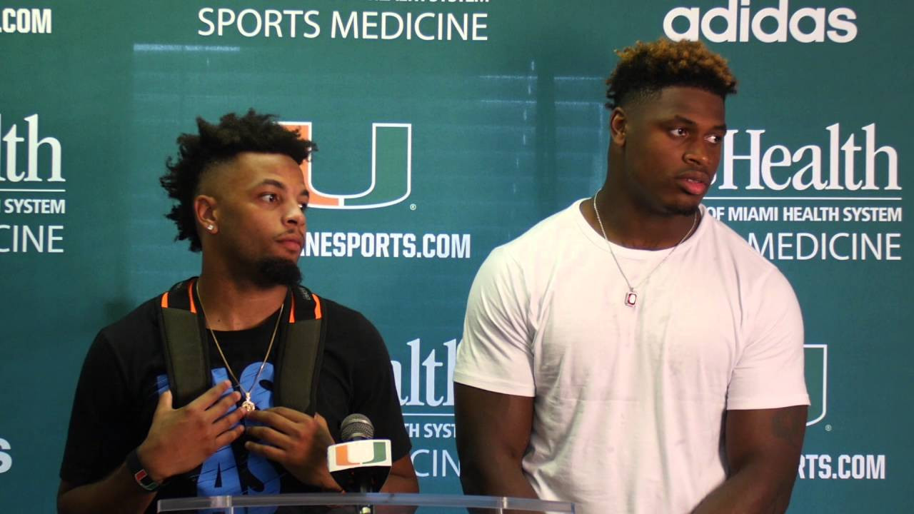 Corn Elder & Al-Quadin Muhammad | Spring Game Press Conference | 4.16.16