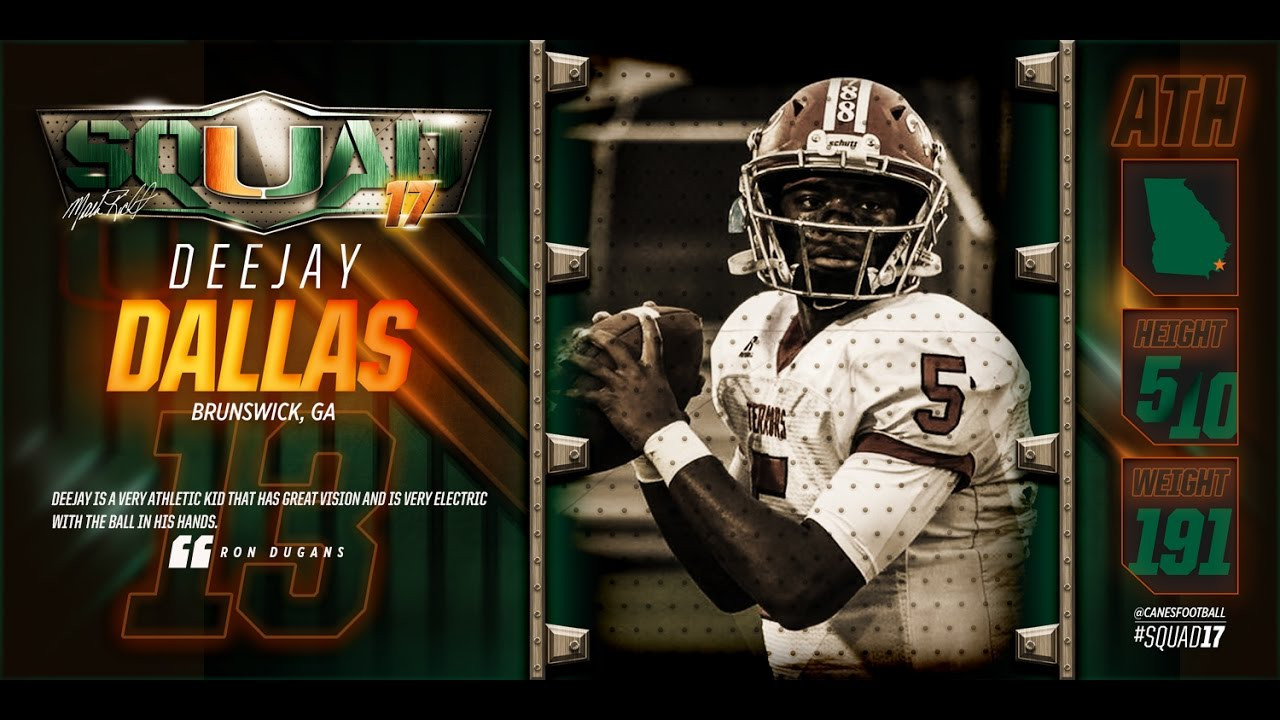 Early Enrollees | Canes Football | D.J. Williams on DeeJay Dallas