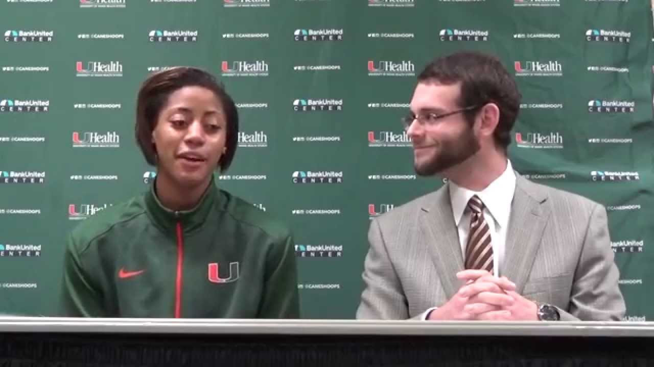 Khaila Prather Postgame vs. Coppin State - Dec. 13, 2014