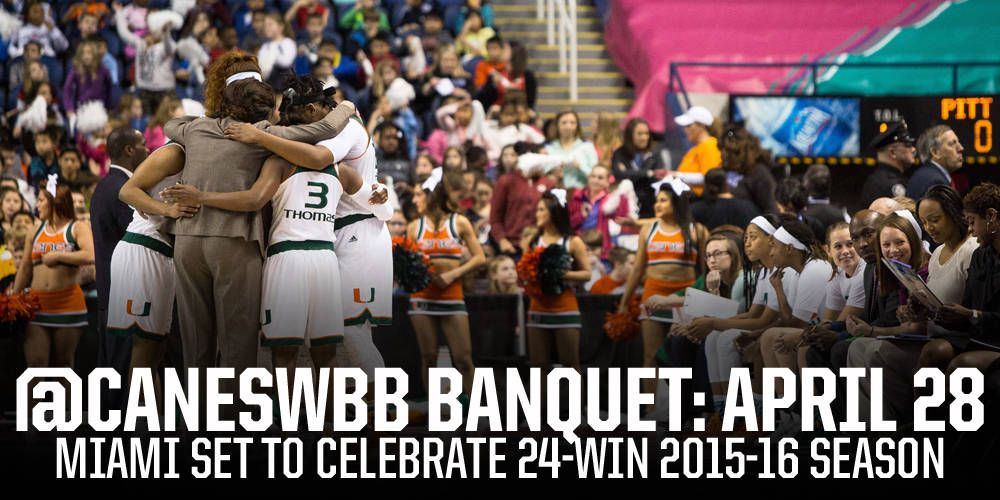 @CanesWBB to Host Banquet April 28th