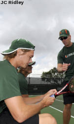 Men's Tennis Prepares for 2009 NCAA Tournament