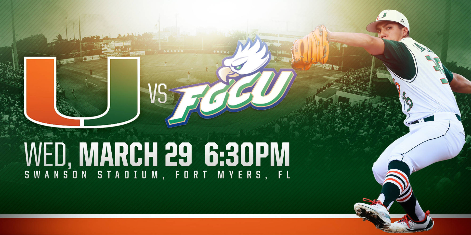 Miami Travels to No. 12 FGCU for Midweek Matchup