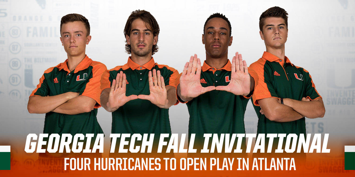 Four Hurricanes to Compete in the Georgia Tech Fall Invitational