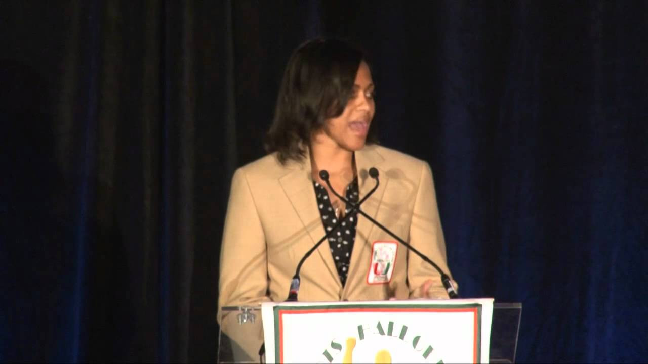 Desma Thomas-Bateast - 2012 UM Sports Hall of Fame Induction Speech