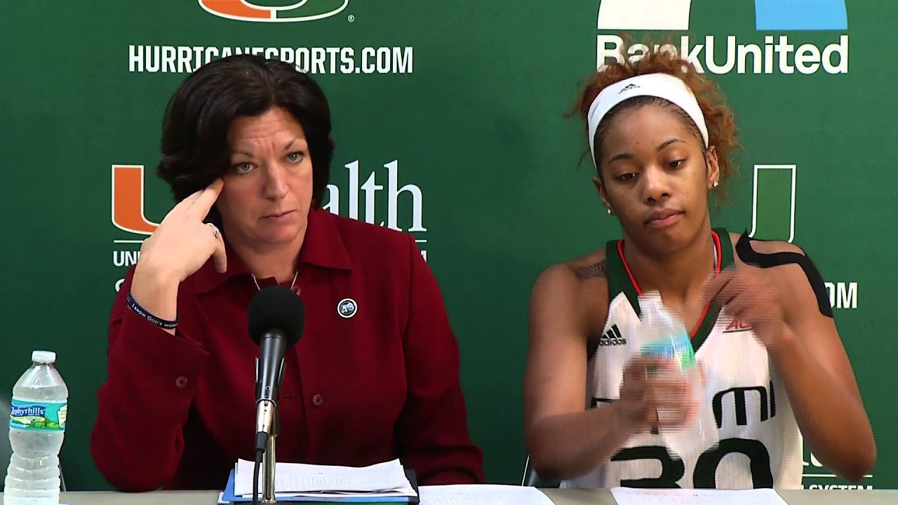 Coach Meier and Erykah Davenport | Post Game Presser | 12.6.15