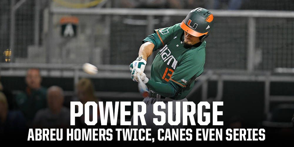 No. 4 Miami Evens Series With 12-2 Win in ATL