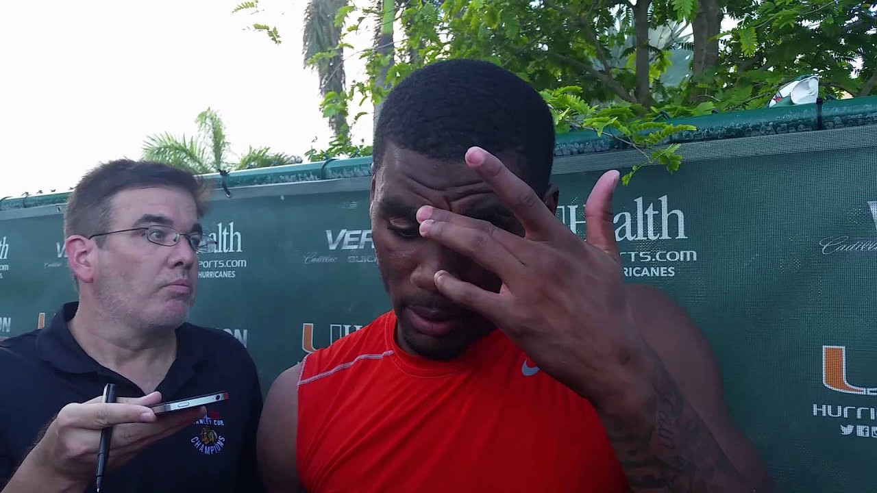 Stacy Coley - #CanesCamp Day 3 (Aug. 7)