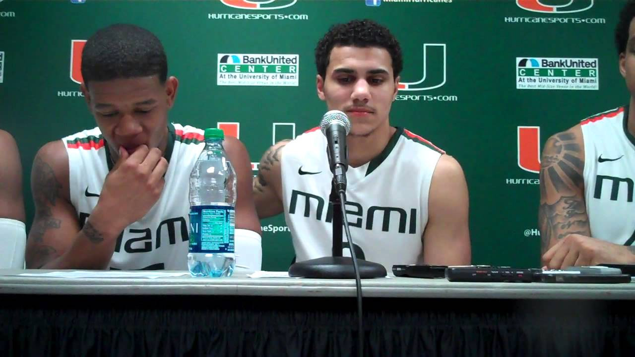 Kenny Kadji, Rion Brown, Shane Larkin, and Julian Gamble - Feb. 5, 2013