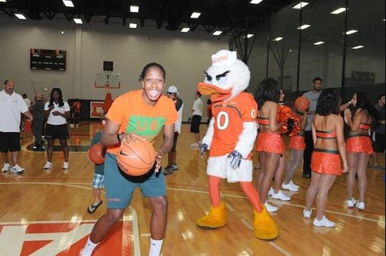 Canes Carnivale at the Bank United Center-Fieldhouse on August 28, 2010 was the first annual event where fans, players and coaches could meet and...