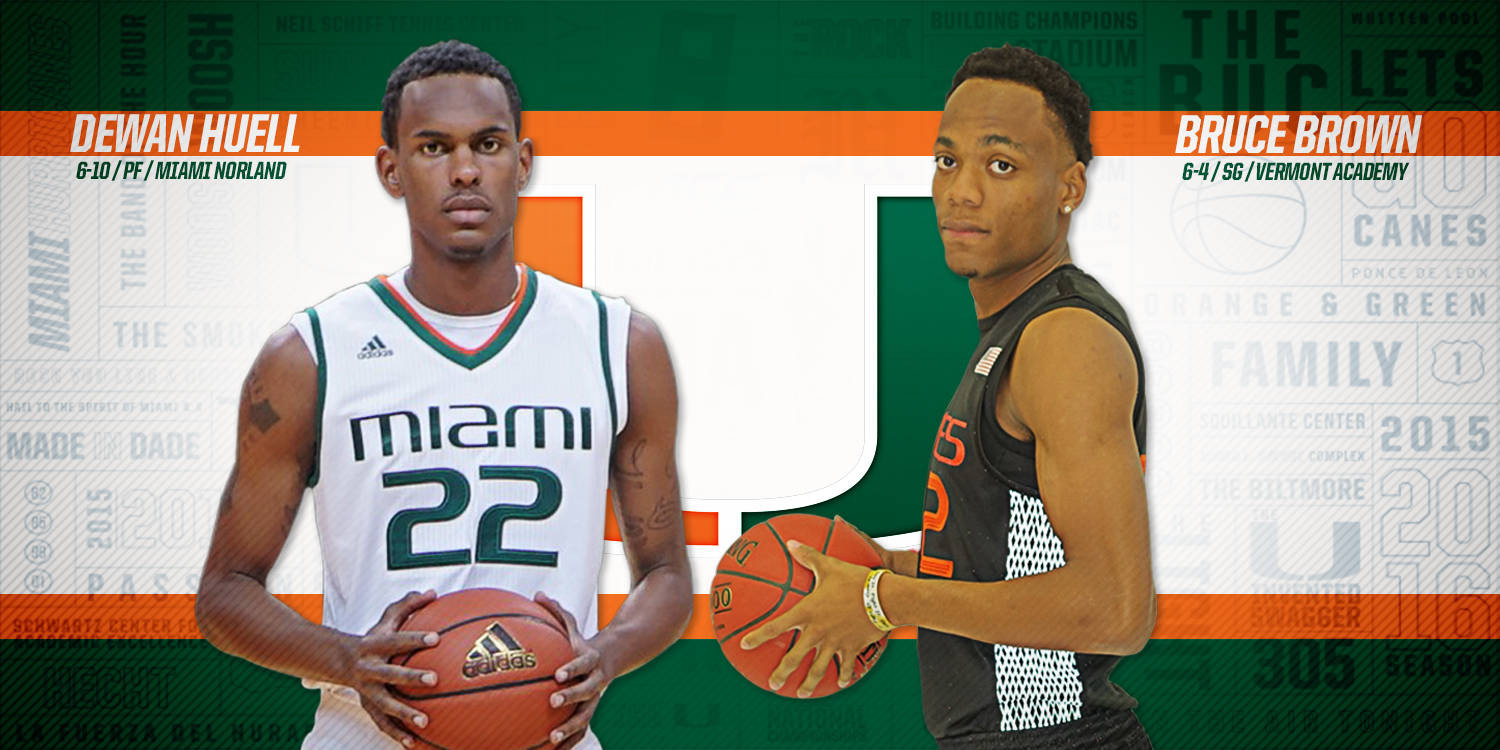 Miami Lands Top-30 Players Huell and Brown