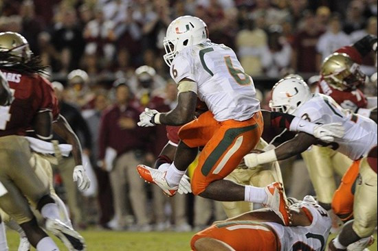 Lamar Miller -- 2011 Miami Hurricanes Football @ Florida State by J.C. CaneShooter Ridley