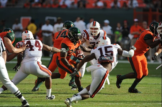 2010 Miami Hurricanes Football vs Virginia Tech