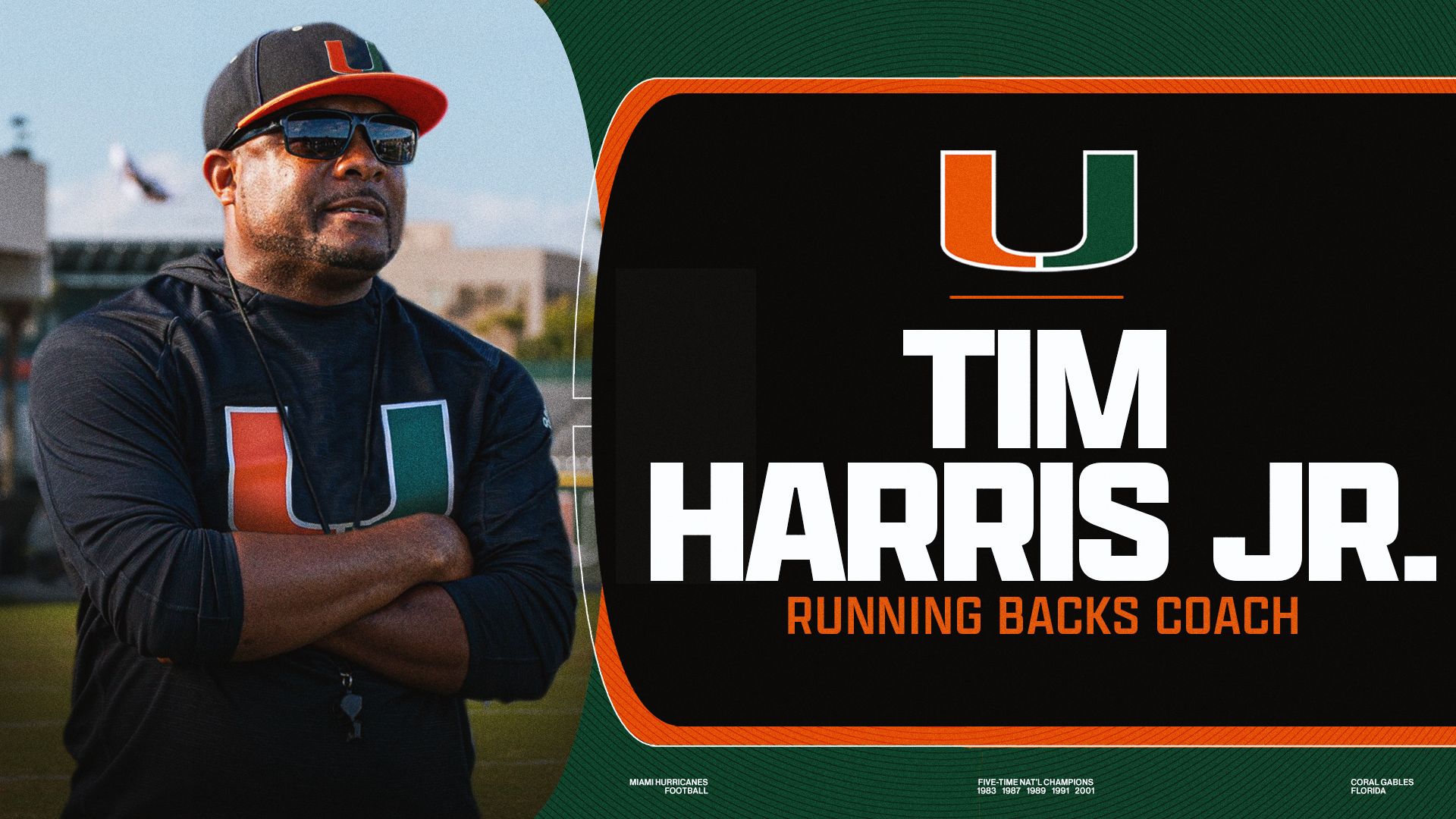 Harris, Jr. Returns Home As Running Backs Coach