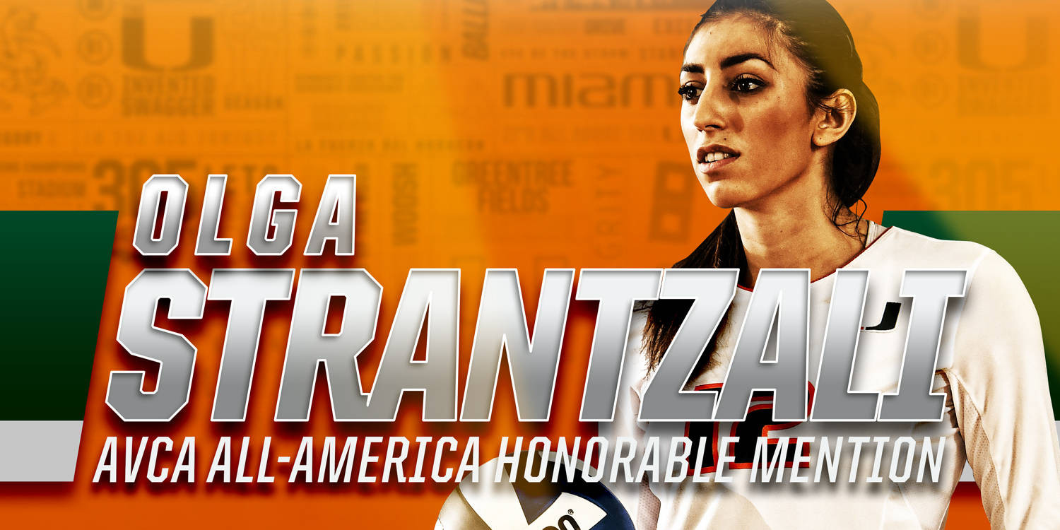 Strantzali Named All-America Honorable Mention