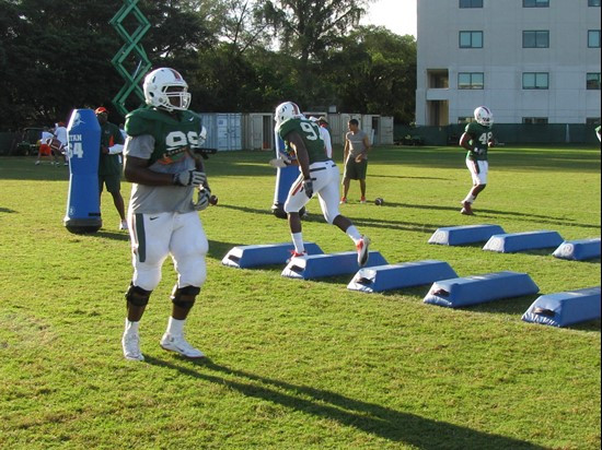 Hurricanes Football Practice (17) - 08/19/11